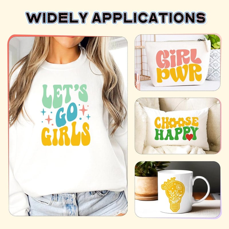 HTVSTD Yellow Sublimation Ink Transfer Sheets 8 Sheets 12inches * 10inches Sublimation Paper Transfer Sheets for Mugs Tumblers DIY Transfer Paper - Image 5